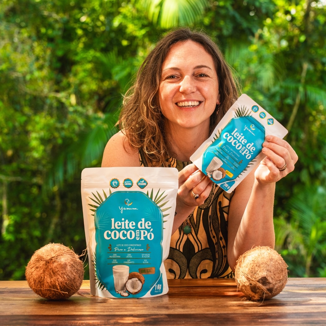 Leite de Coco em Pó Zero Açúcar - 1kg | Yamuna Artesanal