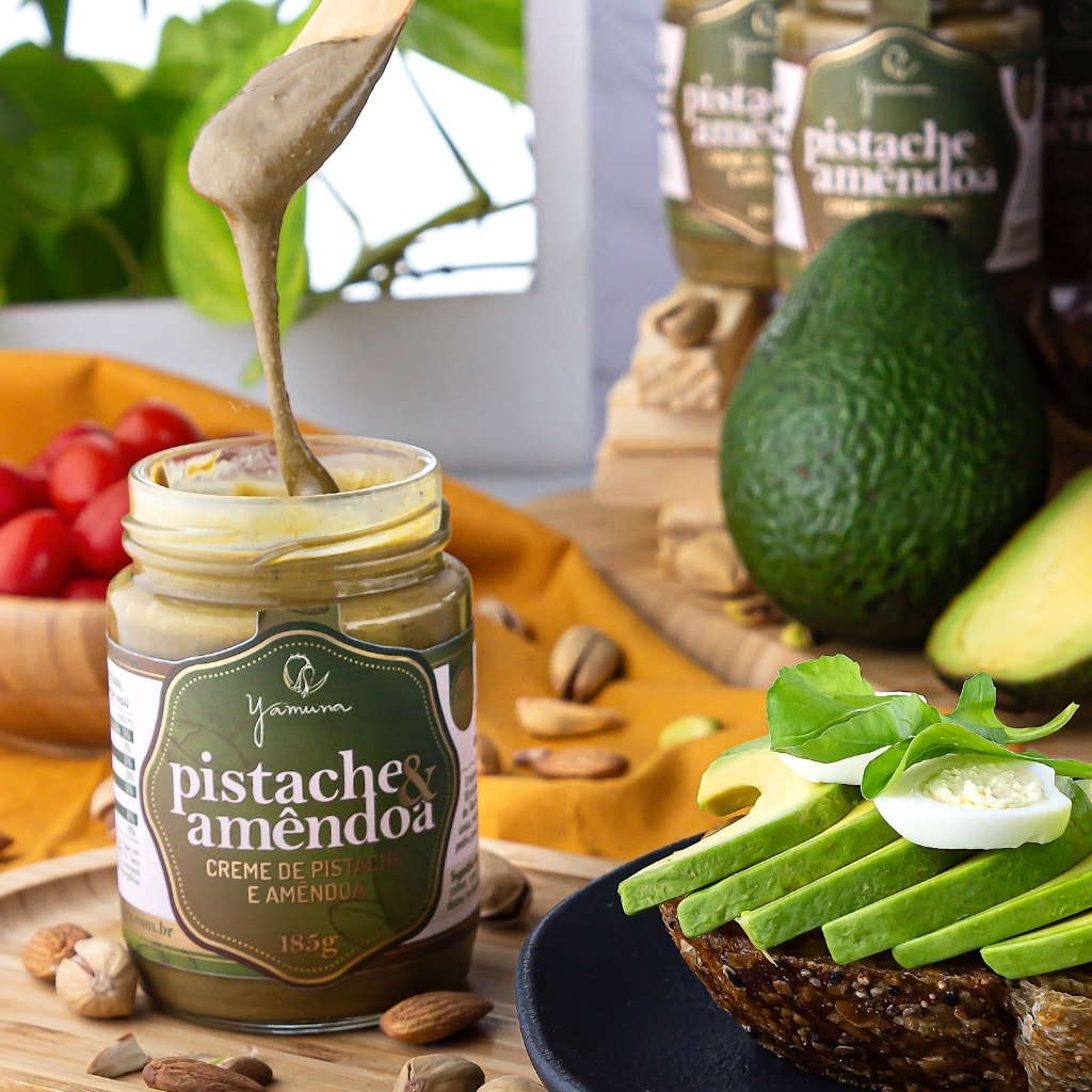 Pistache e Amêndoa Yamuna 185g