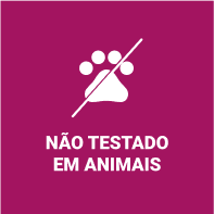 Não testado em animais
